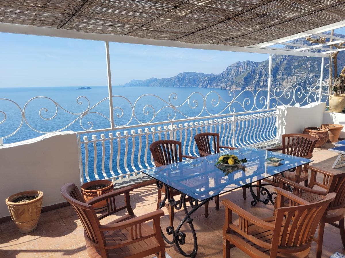 Villa Delle Ginestre - Sea View Praiano Exterior foto